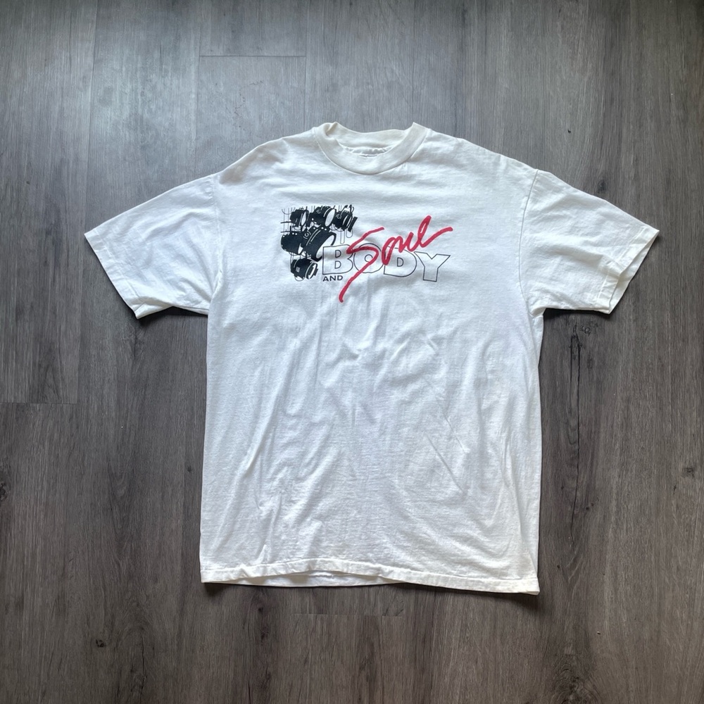 Vintage Hanes USA “Body and Soul” Graphic T-Shirt (Sz. XL)